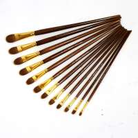 MINGHUA F228 water colour brush professional artists painting brush set