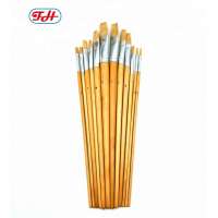 Professional for Artist Oil Painting bristle hair artist brush